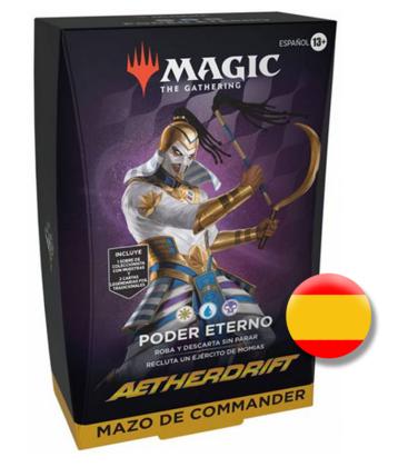 Magic the Gathering: Aetherdrift - Mazo de Commander (Energia Viviente) - PREVENTA 14/02