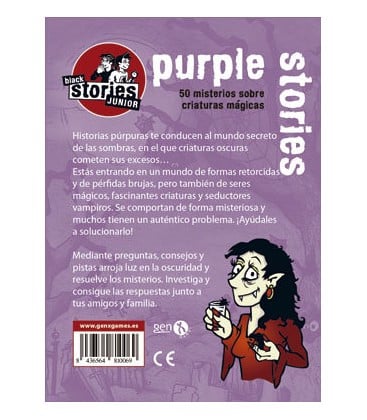 Black Stories Junior: Purple Stories