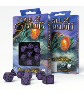 Q-Workshop: Call of Cthulhu - Horror On The Orient Express (Morado/Negro)