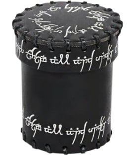 Q-Workshop: Elvish Dice Cup (Black Leather)