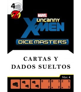 Uncanny X-Men: Cartas y Dados Sueltos en Castellano