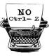 No Ctrl-Z